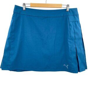 Puma women's golf skort skirt size 14 pickleball pleated stretch